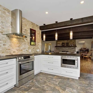 modern kitchen renovation