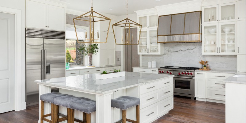 Modern White Kitchen